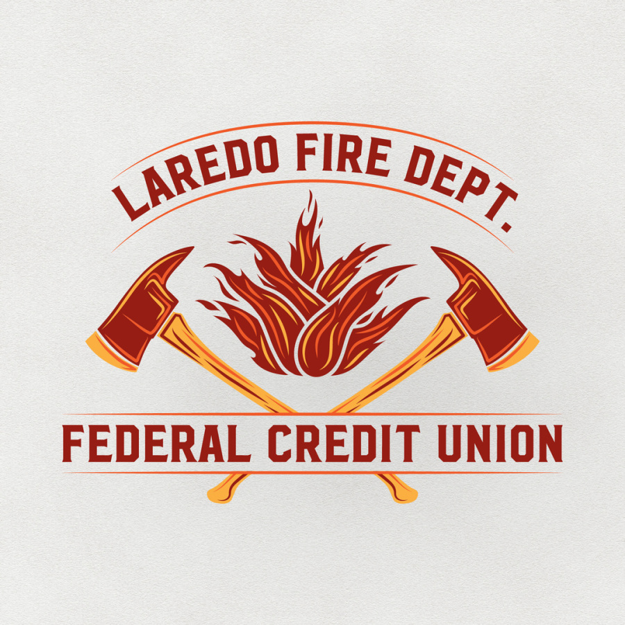 Laredo Fire Dept. Federal Credit Union Logo - 2022